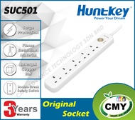 Huntkey SUC501 SUC 501 SUC-501 5 UK Sockets Surge Protection Double Break Safety 3M Extension Cord F