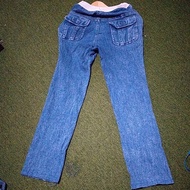 MM WOMEN'S JEANS LONG PANTS S LP80/ 95CM BLUE WAIST COLOR