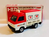 Tomica 31 Subaru Sanbar van 赤帽罕有特注 紅白盒