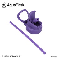 Aquaflask Grape Flip Sip Straw Lid Accessories Water Bottle