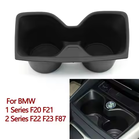 Front Center Console Row Water Cup Holder Insert Storage Table For BMW 1 2 Series F20 F21 F22 F23 F8