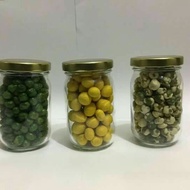 (60 BOTOL) Doorgift Kacang 200ml, Glass jar with nuts Goodies balang kaca kacang