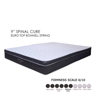 9 inch Spinal Cure Euro Top Spring Mattress