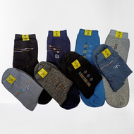 Kaos kaki pendek pria motif 12pasang