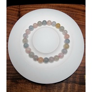 Rainbow Morganite Candy Stone Bracelet 8mm4A C1601