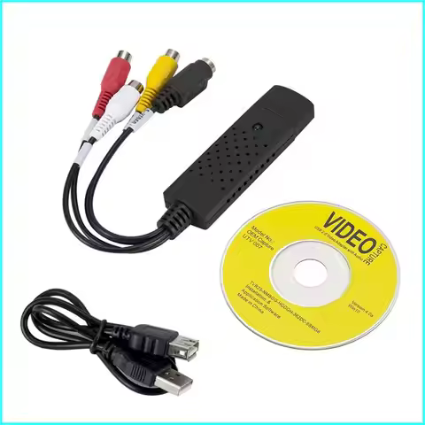 USB 2.0 Video Adapter with Audio Capture Easy Cap Video Capture VHS To DVD Video Capture Converter F