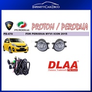 DLAA Perodua Myvi Icon 2015 2016 Original Oem Fog Lamp