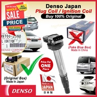 (Denso Japan) Wish Harrier CHR Voxy Prius (1.8/2.0) Plug Coil 099700-2500 90919-02258 ZGE20 ZGE21 ZS
