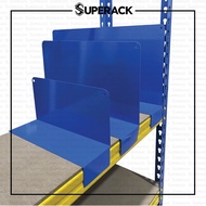 SUPERACK Rack Shelves Divider Boltless Rack Divider Storage Rack Organizer Steel Plate Shelf Separat