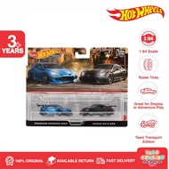 Hot Wheels Premium Twin pack Twin Pack 2-Pack Pandem Subaru BRZ - Lexus RC F GT3