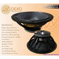 SPEAKER DEXO 21 INCH SYD21L02 SPEAKER DEXO SYD 21L02