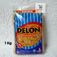 Makaroni Delon Biru Pipa 1kg Bantet ( Tidak Mekar ) - Pasta Makroni Macaroni Usus Goreng Mentah
