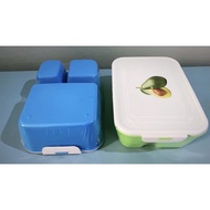 Lunch Box Misting Clara Myplast Kotak Makan Sekat 3 Tempat Bekal Makan Plastik
