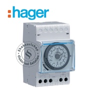 HAGER TIMER SWITCH EH111 ANALOG AUTOMATIC AUTO 16A 230V 24H 50Hz