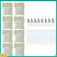 【varity】 8pcs Outdoor Curtain Sandbag Weighted Bags for Pergola Drapes Cabana Gazebo
