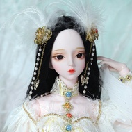 ขาย 60 ซม.ราคาไม่แพงของแท้ตุ๊กตาเจ้าหญิงBJDอย่างเป็นทางการของเล่นสําหรับเด็กผู้หญิงอายุ 6 ปีขึ้นไป ผ