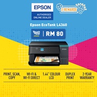 Epson L4360 (Replacement of Epson L4260) All-In-One Wifi Duplex Ink Tank Printer - Print/Scan/Copy