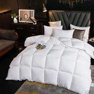 Winter Cotton Goose Down Quilt Five-Star Hotel Duvet Super Soft Fluffy Queen King Full Size Four Sea