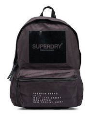 Superdry LOGO後背包 黑色