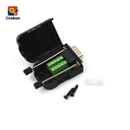 delicatecat0c DB9 Male D-Sub 9 Pin Plug Breakout Terminals Solderless Nut Type Connector New