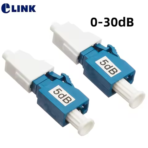 fiber FM attenuator LC female to male plug type 0db 1db20db 3db 5db 30db 8db optical fibre ftth LC/U