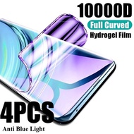 4PCS Frosted Matte Hydrogel Film For Lava Blaze Amoled Curve Dragon Duo Nxt 1X 2 3 X Pro 4G 5G Explo