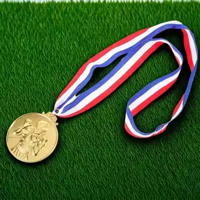 5Pcs Boxing Sports Medals Zinc Alloy Competition Race Award Honor Medals Competition Supply Race Awa