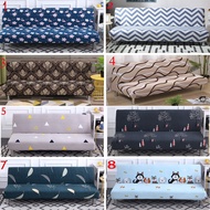 Sofa Bed Cover Armless Sofa Cover Protector 3 Seater Sofa Bed Cushion Cover Pillow Cover Slipcover