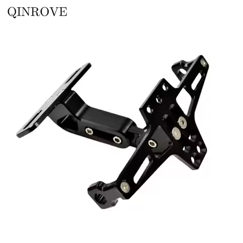 Universal Aluminum Motorcycle License Plate Holder Extendable For BMW F650GS R Nine T S1000SR F800ST