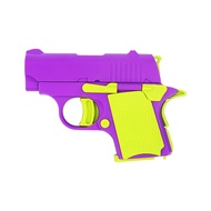 New Arrival Stress Relief ABS Plastic Mini 1911 3D Printed Gravity Fidget Gun Pistol Toy Gift Promot