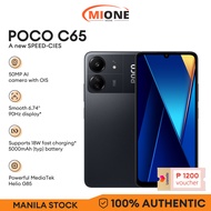 POCO C65 Smart Phone MediaTek Helio G85 Processor 6+128GB/ 8+256GB 50MP AI Triple Camera Smooth 6.74