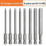 Fast Delivery Pneumatic Extended Hex Bit Electric Drill Bit H1.5-H12 Magnetic Hex Bit Hex Drill Bit 