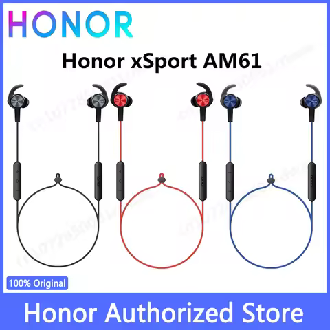 Original Honor xSport Bluetooth Headset AM61 Sports Wireless 5.0 Earphone with Mic Waterproof Outdoo