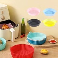 AirFryer Silicone Pot  Oven Baking Tray/ Air Fryer Pizza Basket Pad/ Air Fryer Silicone Liner Grill Pan Bake Paper