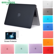 GOOJODOQ แล็ปท็อปเคสสำหรับ Macbook Air 13 A1466 A1932 A1369 A2179 A2337 M1 Chip Pro 13 A1932 A2442 A2485 2021 Touch Bar ใหม่ Mac Book