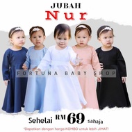 [PART 1] Jubah / Dress Kanak-Kanak Perempuan Newborn hingga 4 tahun