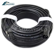 XLR cable, male and female cable, DMX connection spotlight cable, stage light control cable, DMX512 