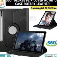 Serba Mli Case Samsung tab S8 5G Samsung tab S8 Wifi 11inch X7 X76 Casing Book Rotary Leather Flip Book Cover