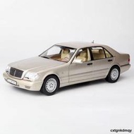 諾威爾NOREV 1:18 奔馳S600 w140 虎頭奔 1997 合金全開汽車模型