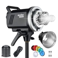 Godox MS300 300W Compact Studio Strobe Flash Light - GN58 0.1-1.3s Recycle Time,2.4G X System,Bowens
