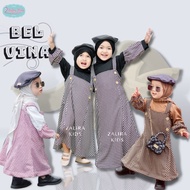 LCY204- Outfit anak perempuan Zalira Kids UMUR 1 TAHUN - 6 Gamis Anak