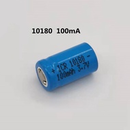 Pin Lithium ICR 10180 80mAh 100mAh 3.7V cho đèn pin tai nghe bluetooth phụ kiện pin sạc