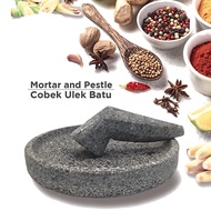 Stone Mortar and Wood Mortar and Pestle, Stone Mortar and Pestle