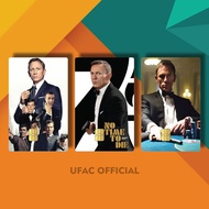 AESTHETIC MOVIES CARD STICKERS SPECTRE JAMES BOND SKYFALL NHGOW/HF76Q POPULAR KTP COVER/ MOVIE JAMES
