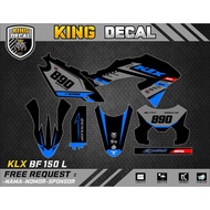 Decal KLX BF KLX OLD KLX S DECAL KX CUSTOME DECAL KLX BF 150L 26