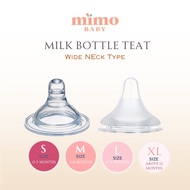 Wide Neck Soft Silicone Teat BPA Free