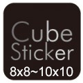 Xiaomaru Number Square House [Cubesticker] 8th-Order 9th-Order 10th-Order Dedicated Sticker