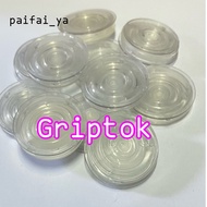 Empty Griptok Transparent Type With Built-In Nano Gel Glue/White With PE Form
