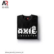 ♞AR Tees Axie Infinity Investor Customized Shirt Unisex Tshirt for Women and Men