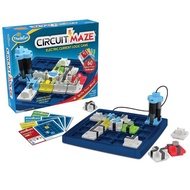 BNIB: Thinkfun Circuit Maze electric current logic Board Game 60 challenges provide hours of electrifying fun